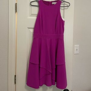 Adelyn purple/ pink dress
